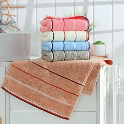 Child Age Group Cotton Embroidery Soft Face Washcloth for Household Towel Absorbency