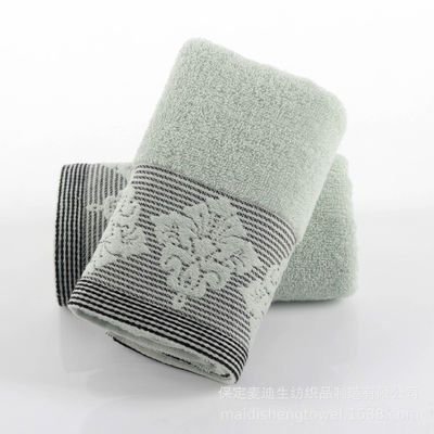 Child Age Group Cotton Embroidery Soft Face Washcloth for Household Towel Absorbency