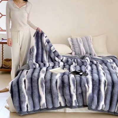 Oversized Wearable Full Body Sweatshirt TV Blanket Flannel Fleece Hoodie Blanket With Sleeve