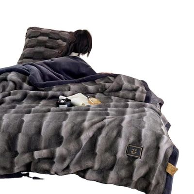 Oversized Wearable Full Body Sweatshirt TV Blanket Flannel Fleece Hoodie Blanket With Sleeve