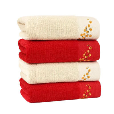 Sustainable Household Bath Wipe Foot Towel for Custom Cotton Embroidery Towel Production