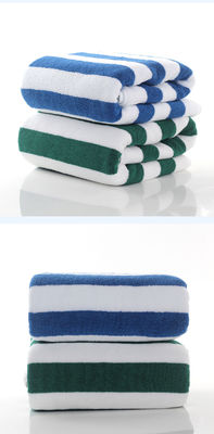 Upgrade Your Bathing Experience with Our Thick Striped Cotton Bath Towel OEM Accepted