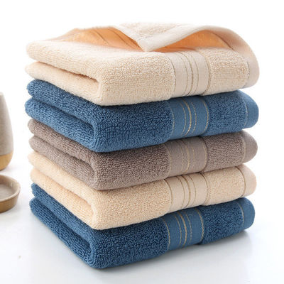 Golden Washable Household Towel made of 100% Cotton for Quick Drying and Absorbency