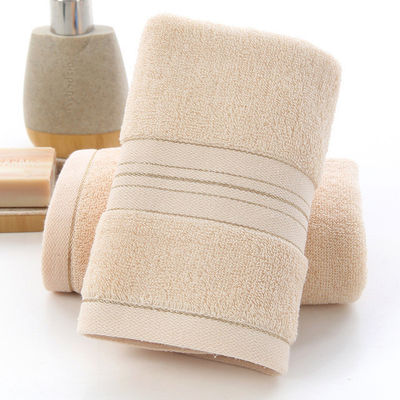 Golden Washable Household Towel made of 100% Cotton for Quick Drying and Absorbency