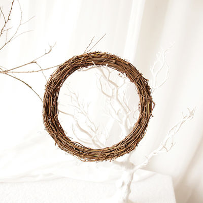 Festive Window and Door Hanging Rattan Ring Artifi for 35cm Natural Grapevine Wreaths