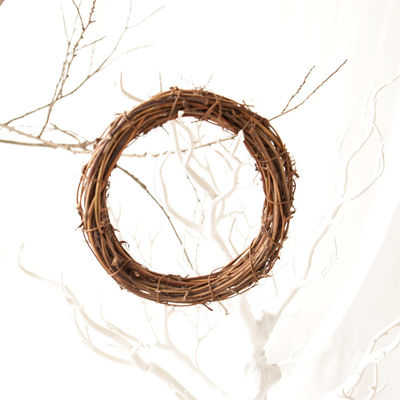 Festive Window and Door Hanging Rattan Ring Artifi for 35cm Natural Grapevine Wreaths