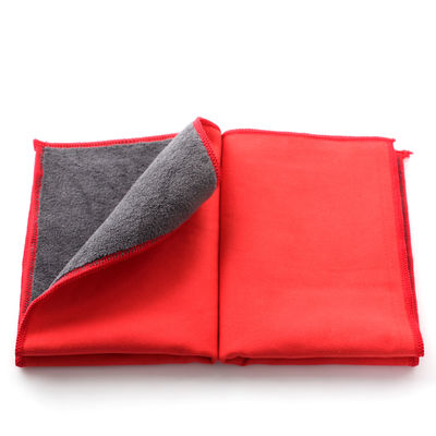 Thick Coral Velvet Microfiber Glass Wipe Scratch-Free Towel Knitted Car Wash Towel
