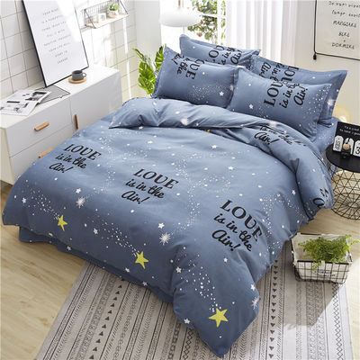 Scenic Pattern 100% Polyester Material for Bedsheet Fabric and Bedding Set at Changxing