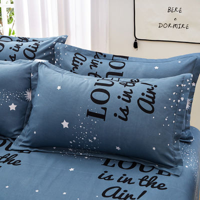 Scenic Pattern 100% Polyester Material for Bedsheet Fabric and Bedding Set at Changxing