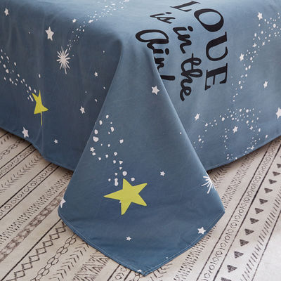 Scenic Pattern 100% Polyester Material for Bedsheet Fabric and Bedding Set at Changxing