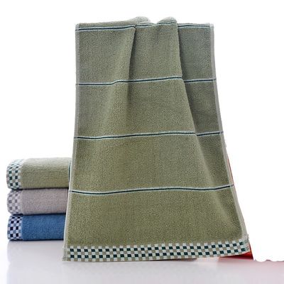 Comfortable Woven Combed Cotton Water Pattern Hotel Towels for Soft and Eco-friendly
