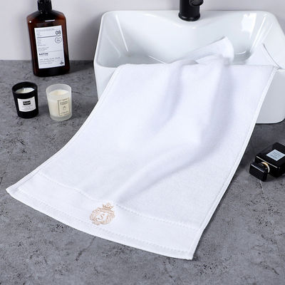 Thick Cotton Striped Pattern Luxury Hotel Towel Set with Embroidered Logo and OEM Logo