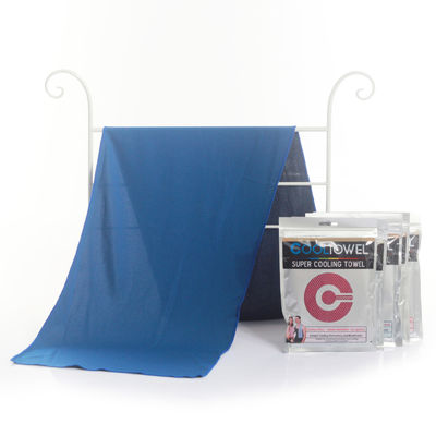 Facial Cleansing Towel Cooling Towel Made of Cotton for Fitness and Sports Activities
