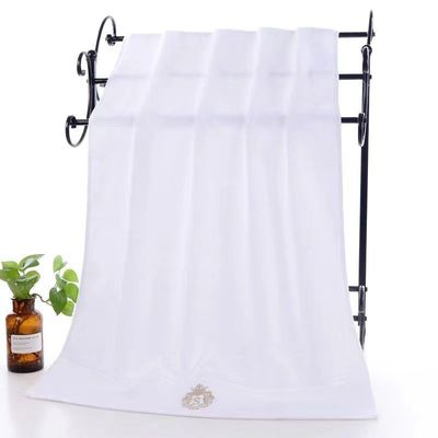 Hotel Advertising Logo Customized Pure Cotton Absorbent Face Towel for Home and Spa