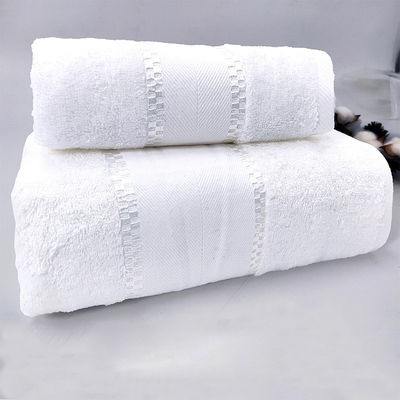 Five Star Hotel Bath Towel Set with Customized Size in SOLID COLOR 16S Cotton Towel