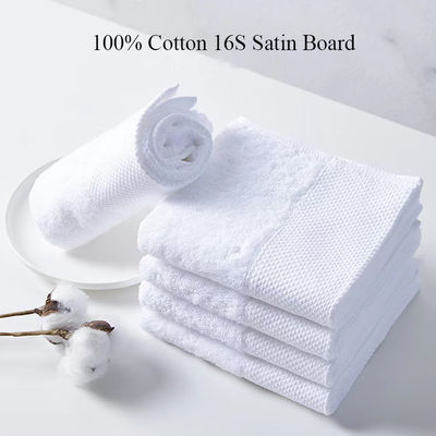 Five Star Hotel Bath Towel Set with Customized Size in SOLID COLOR 16S Cotton Towel