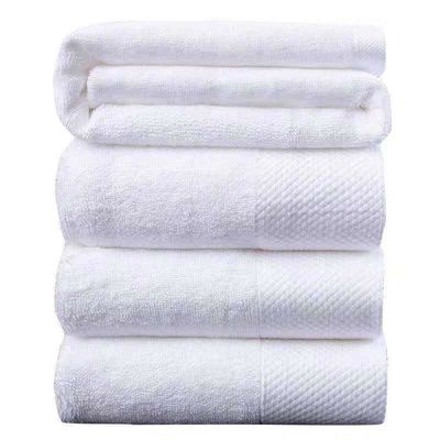 Experience the Best of Home and Hotel Spa with Our White Cotton Bath Towel Set