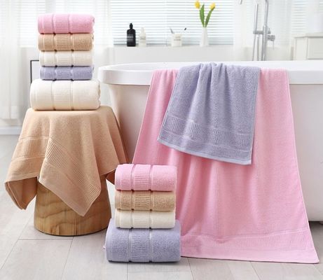 Embroidery Logo Cotton Towel For Kids Women Home Hotel Spa Ect 35*75 cm /70*140 cm