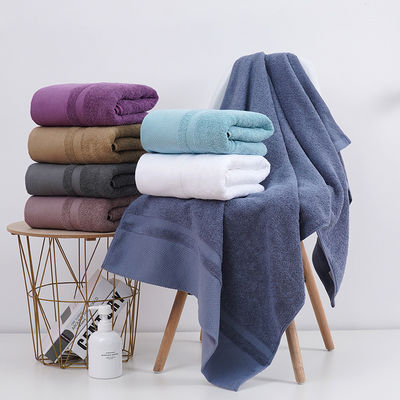 High Grade Rectangle 16S Long-staple Cotton Bath Towel for Hotel Bathrooms and Spas