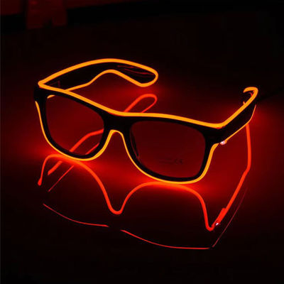 Luminous Glasses Blinds Glow Sunglasses For Party Bar Flash LED Light Toys Easy