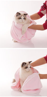 Thickened Absorbent Pet Towels in Solid Color for Home Hotel and Sport in Large Size