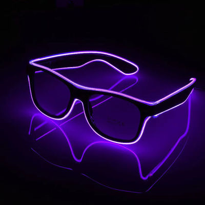Luminous Glasses Blinds Glow Sunglasses For Party Bar Flash LED Light Toys Easy