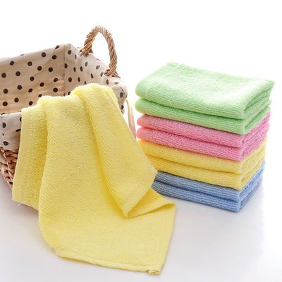 Round 70*140cm Bamboo Fiber Towel for Household Dish Cleaning 28*28cm Eco-Friendly