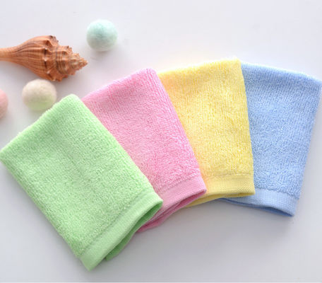 Round 70*140cm Bamboo Fiber Towel for Household Dish Cleaning 28*28cm Eco-Friendly