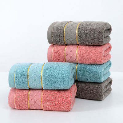 Soft and Absorbent 600gsm Egyptian Cotton Luxury Plain White Face Towel for Hotel Bath