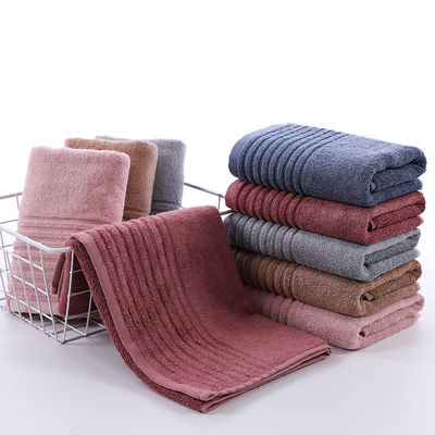 Woven Bamboo Fiber Super Clean Face Towel Bath Towel with Animal Print Pattern 2024