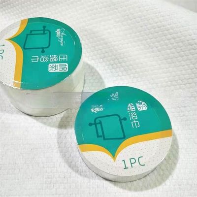 Portable Compressed Towel Woven Cotton Towel for Outdoor Travel and Laundry Room Space