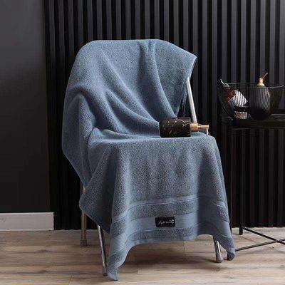 Custom Logo Pure Cotton Bath Towel Set Luxury Super Absorbent Ideal for Home or Hotel