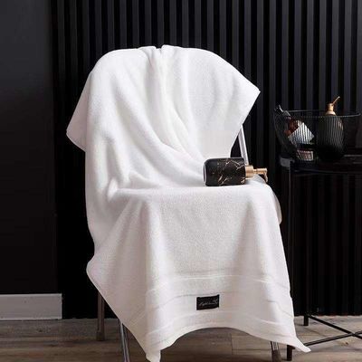 Custom Logo Pure Cotton Bath Towel Set Luxury Super Absorbent Ideal for Home or Hotel