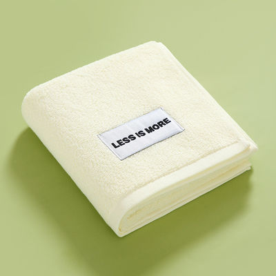 Fresh and Simple Hand Towel Made of Soft Woven Cotton Perfect for Couples Square Shape