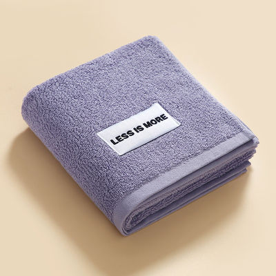 Fresh and Simple Hand Towel Made of Soft Woven Cotton Perfect for Couples Square Shape