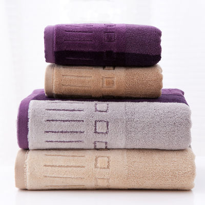 Compressed Cotton Bath Towels with Plush Cut Pile Thick and Oversized Gift-Packaged