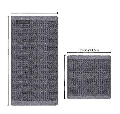 Waffle Square Towel for Dishwashing Soft Non-Stick No Color Loss Pineapple Hair Towel