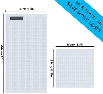 Waffle Square Towel for Dishwashing Soft Non-Stick No Color Loss Pineapple Hair Towel
