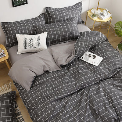 Supply 100% Polyester Fabric Luxury Duvet Cover Bedding Set with 2Pcs Pillow Case
