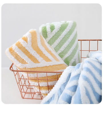Thickened Woven Sustainable Jacquard Coral Fleece Dishcloth Microfiber Cleaning Rag