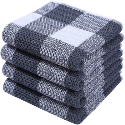 Thickened Square Waffle Towel Cotton Material for Absorbent Gift Manufacturers Spot