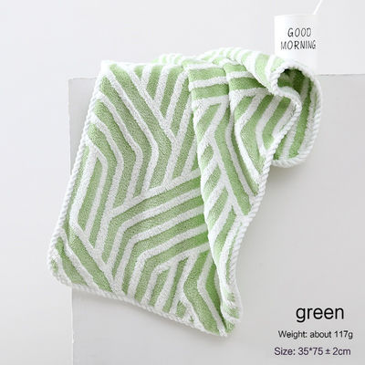 Thickened Woven Sustainable Jacquard Coral Fleece Dishcloth Microfiber Cleaning Rag