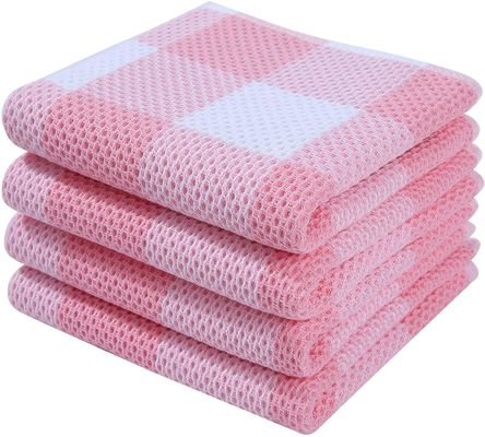 Thickened Square Waffle Towel Cotton Material for Absorbent Gift Manufacturers Spot