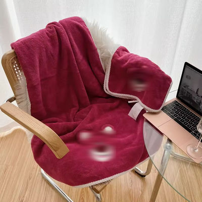 Super Strong Water Absorption Home Baby Bath Towel Set Coral Velvet Set with Cartoon Pattern