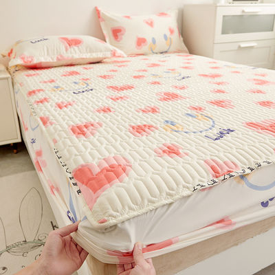 Folded Waterproof Mattress Cover for Home Hotel Fully Surrounded Bedding Protection