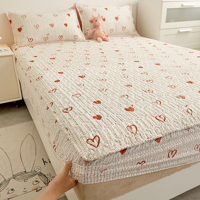Folded Waterproof Mattress Cover for Home Hotel Fully Surrounded Bedding Protection