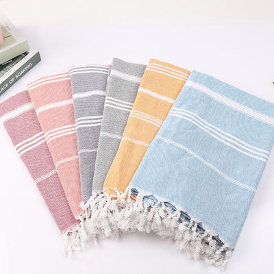 Rectangle Cotton Towel Nature Organic Custom Sand Free Turkish 100% Cotton Microfiber