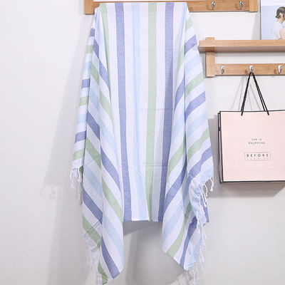 Rectangle Cotton Towel Nature Organic Custom Sand Free Turkish 100% Cotton Microfiber