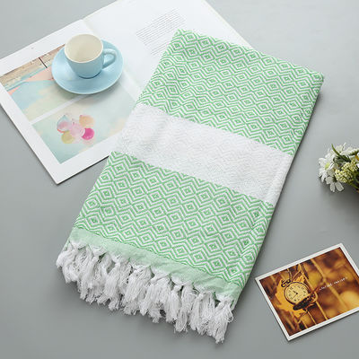 Rectangle Cotton Towel Nature Organic Custom Sand Free Turkish 100% Cotton Microfiber