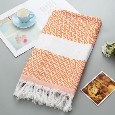 Rectangle Cotton Towel Nature Organic Custom Sand Free Turkish 100% Cotton Microfiber